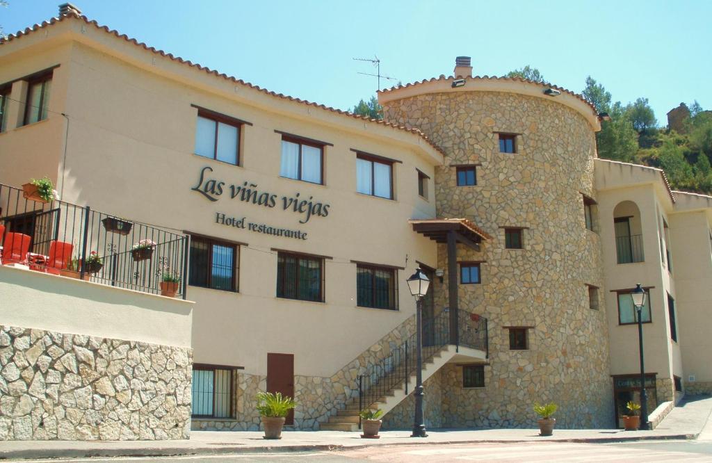 Hotel Restaurante Vinas Viejas Fuentes de Ayódar المظهر الخارجي الصورة
